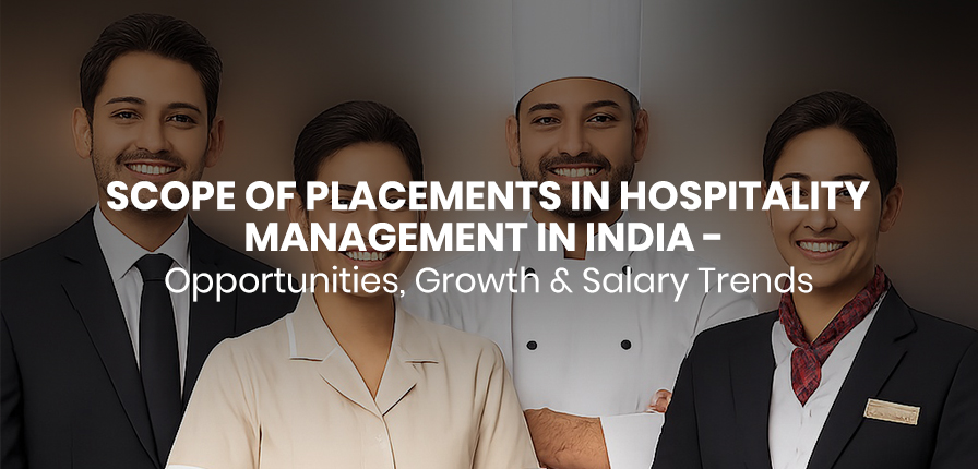 Scope of Placements in Hospitality Management in India - Opportunities, Growth & Salary Trends